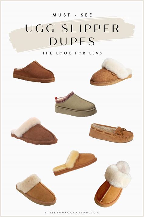 ugg house shoe dupes|ugg slippers dupe.